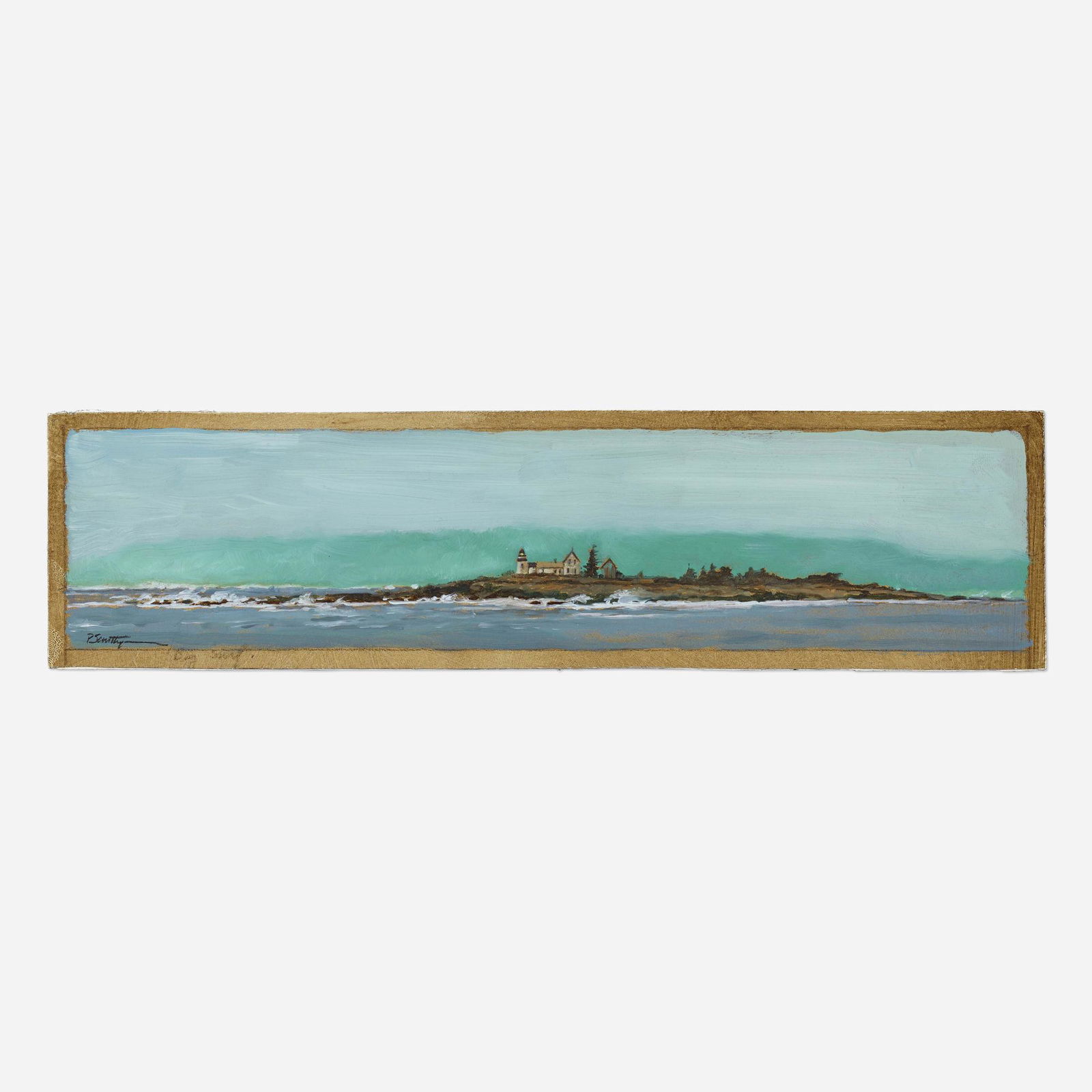 Peter Sculthorpe, Winter Harbor Light (1 of 3)