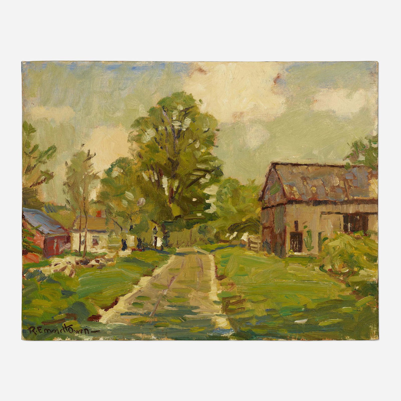 Robert Emmett Owen, Farm House and Barn (1 of 3)