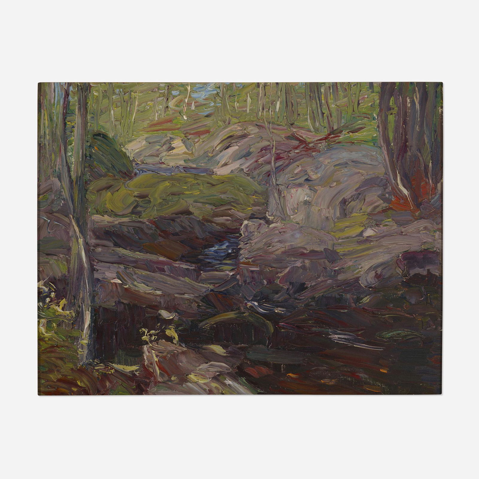 Charles Kaelin, Woodland Stream (1 of 4)