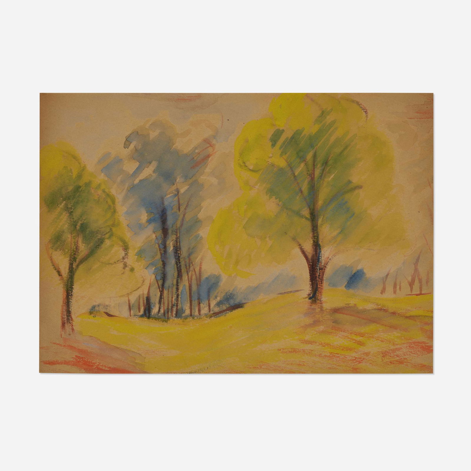 Arthur Beecher Carles, Summer Landscape, No. 121 (1 of 4)