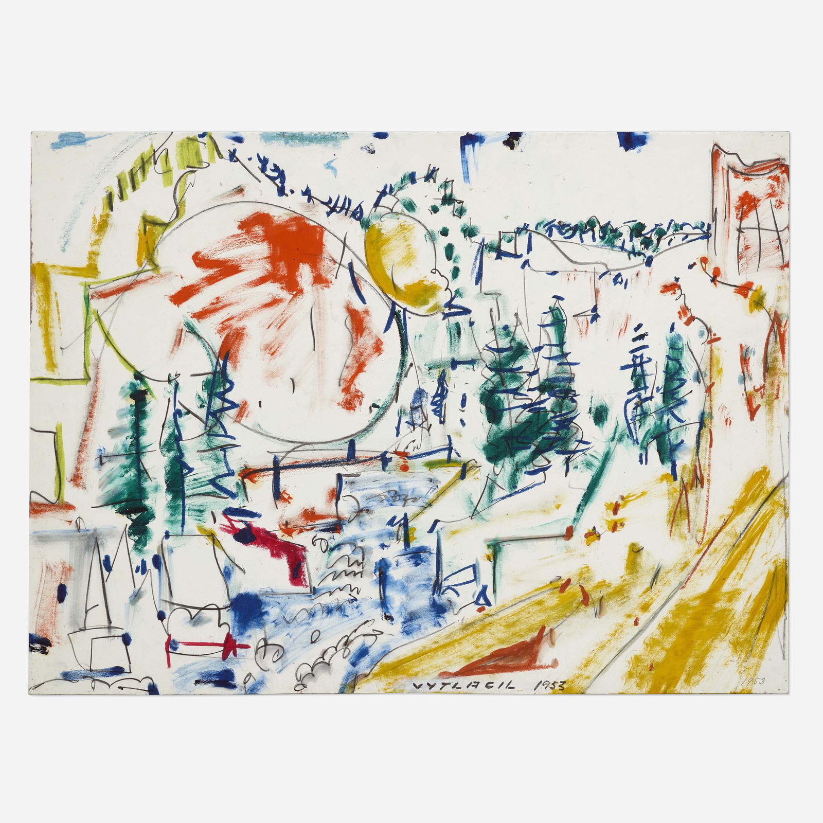 Vaclav Vytlacil, Mountain Landscape (1 of 3)