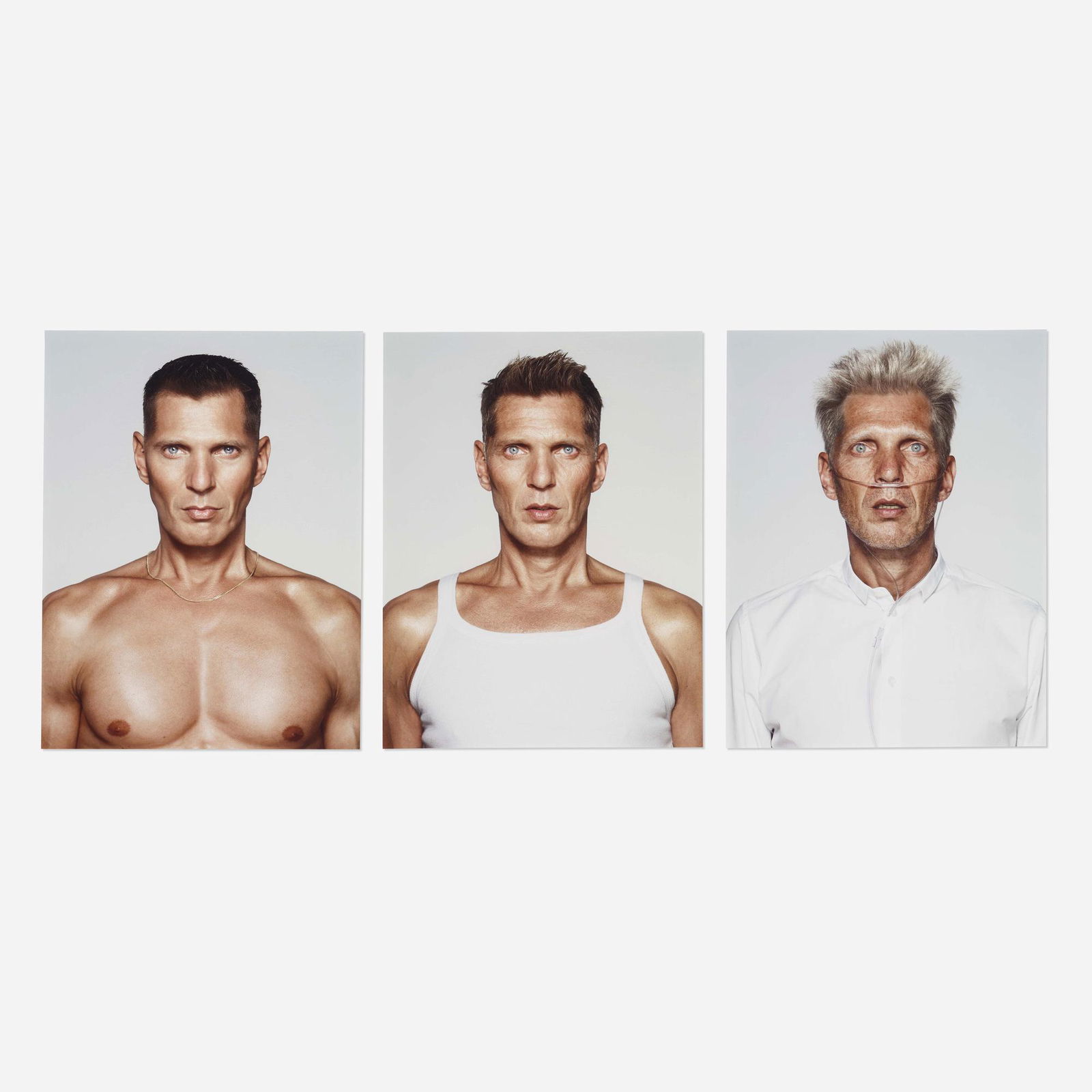 Erwin Olaf, I Wish, I Am, I Will Be (three works): Erwin Olaf I Wish, I Am, I Will Be (three works) 2009c-print, dvd each: 13.875 h Ã— 10.875 w in (35 Ã— 28 cm) This complete portfolio is comprised of three c-prints, I Wish, I Am