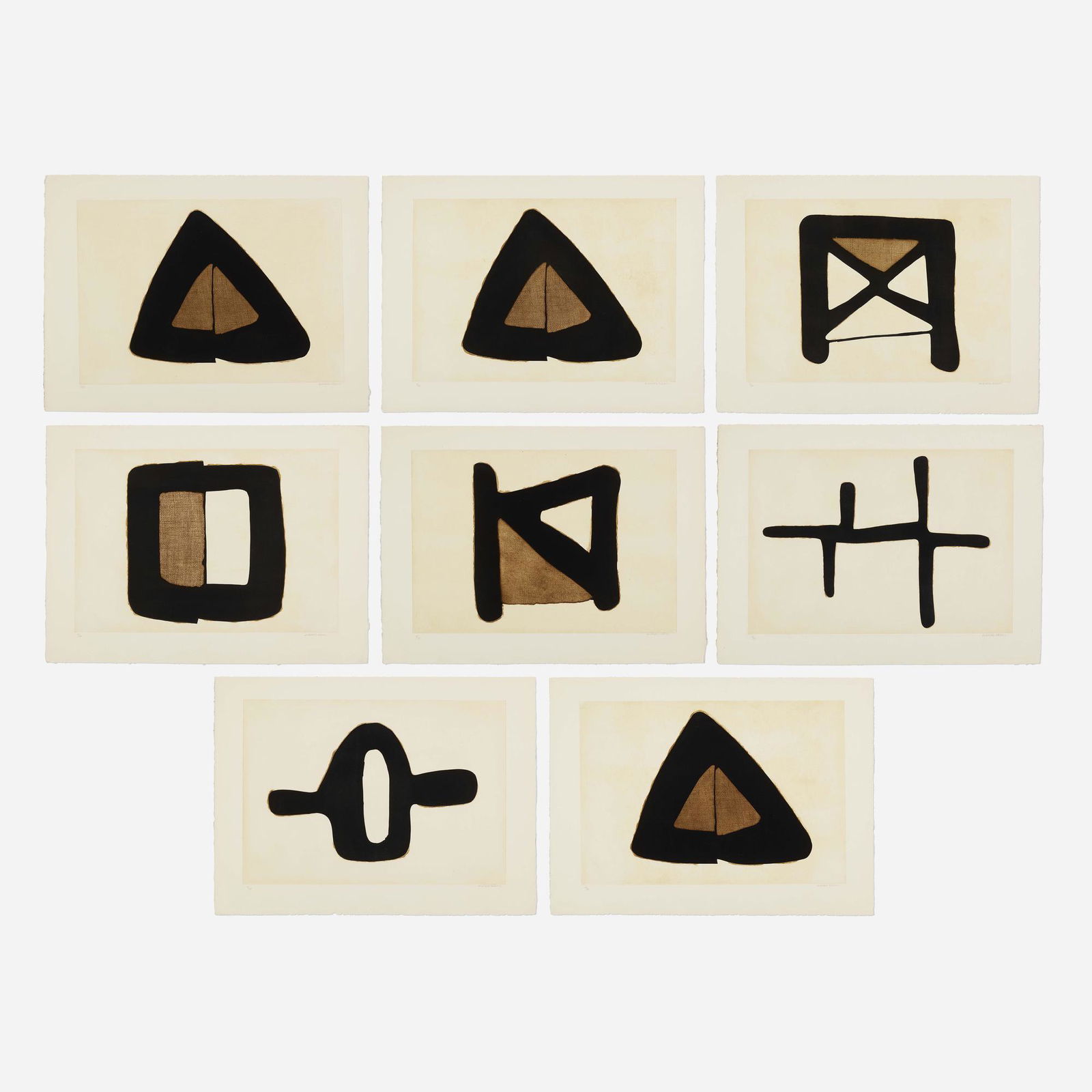 Conrad Marca-Relli, Eight Works (1 of 2)