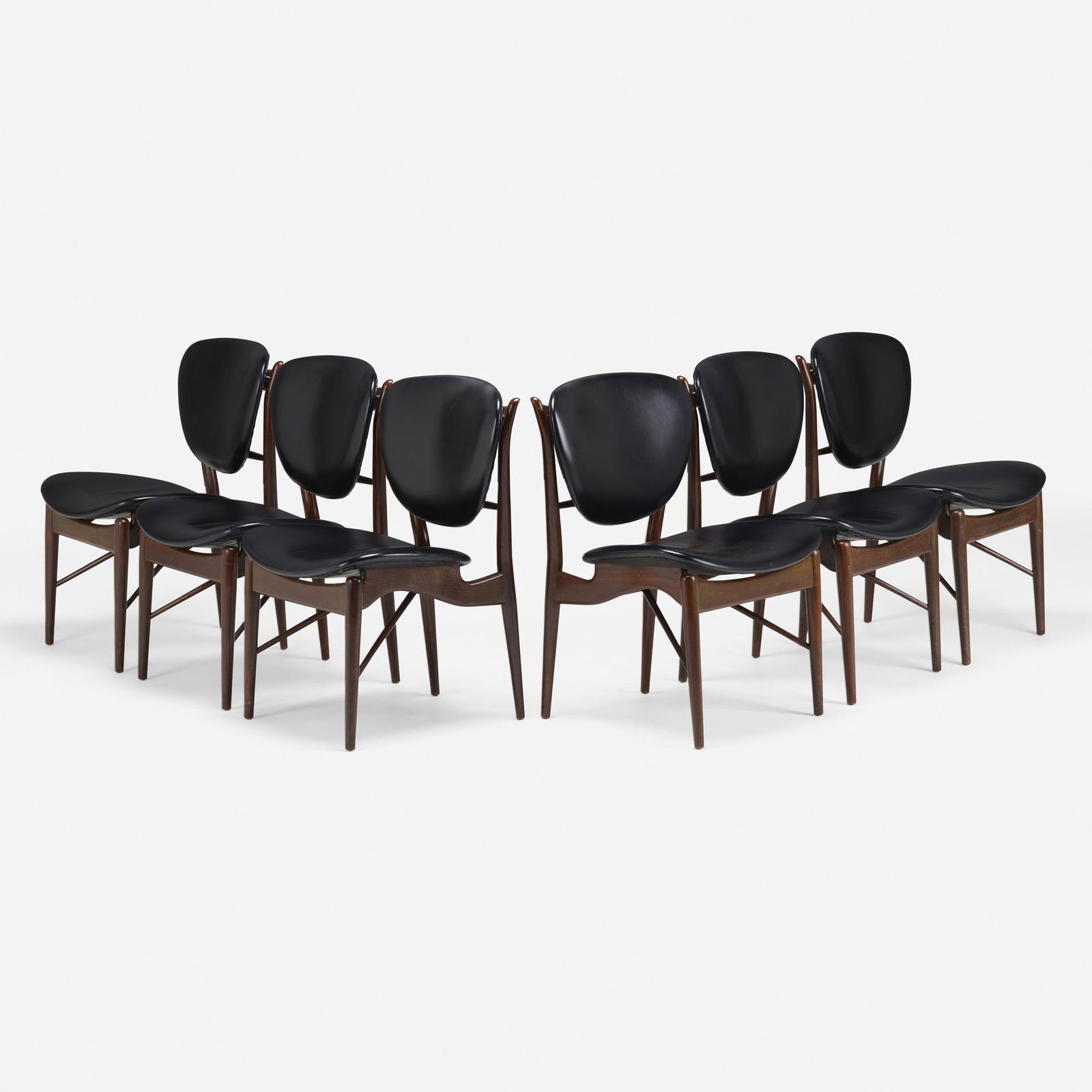 Finn Juhl, Dining chairs, set of six (1 of 2)