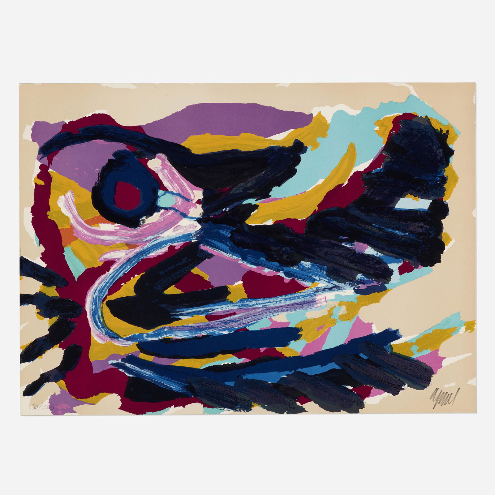 Karel Appel, Nesting Bird (1 of 3)