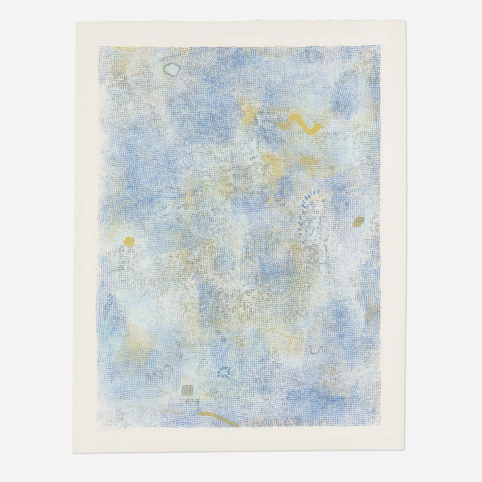 Robert Natkin, Intimate Lighting: Blue (1 of 3)