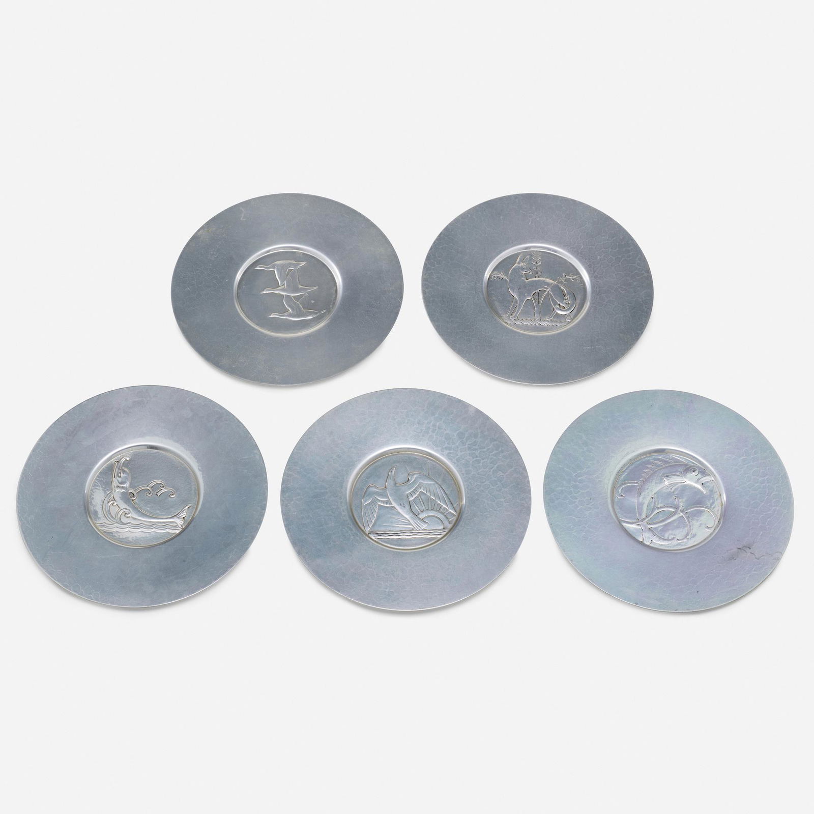 Oscar Bach, Chargers, set of five (1 of 3)