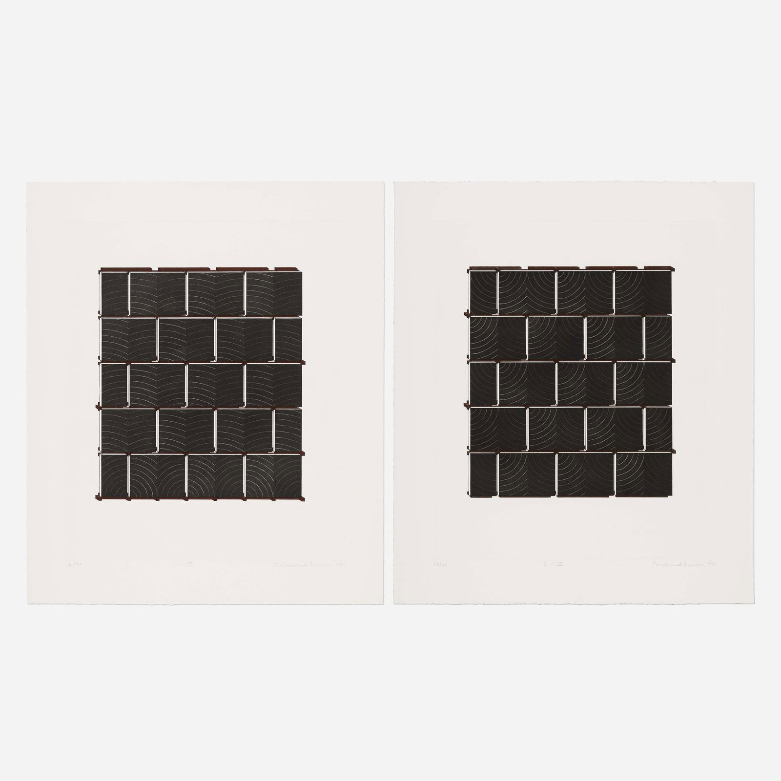 Richmond Burton, two works (1 of 2)