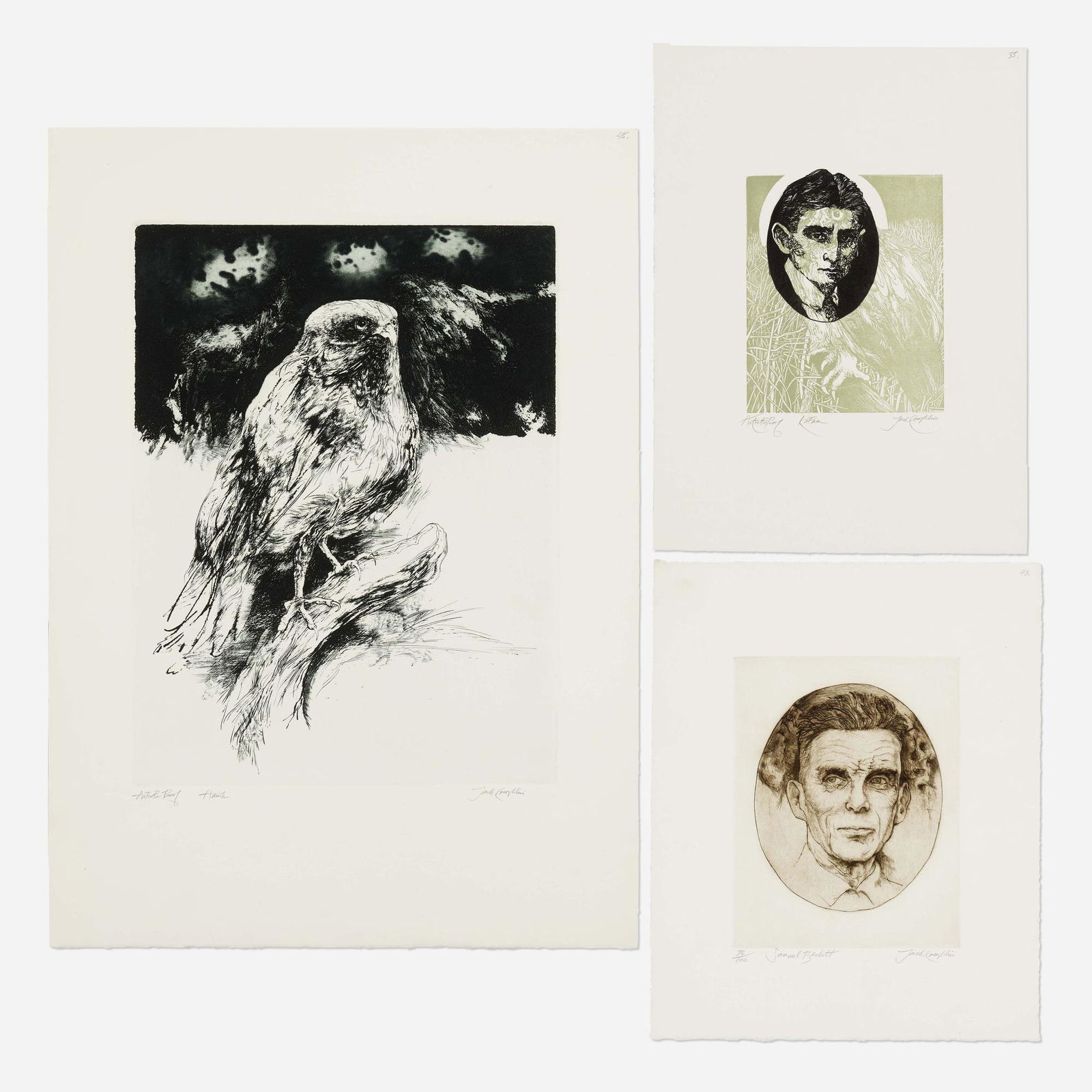 Jack Coughlin, three works (1 of 2)