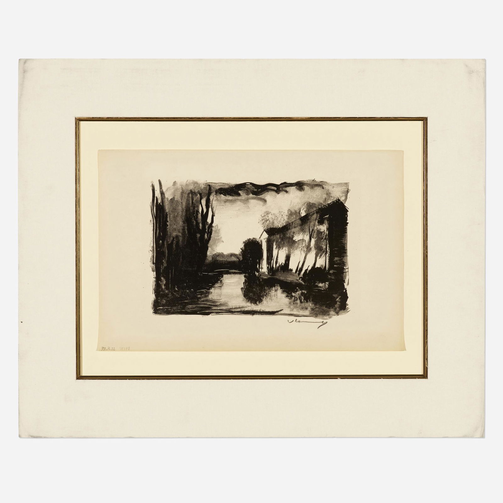 Maurice  de Vlaminck, Twilight (1 of 3)