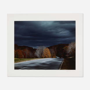 Robert Glenn Ketchum, The Taconic Parkway…: Robert Glenn Ketchum The Taconic Parkway, North to Albany 1983c-print 20.125 h × 24.125 w in (51 × 61 cm) Signed, titled, dated and numbered to lower edge 'The Taconic Parkway, Nor