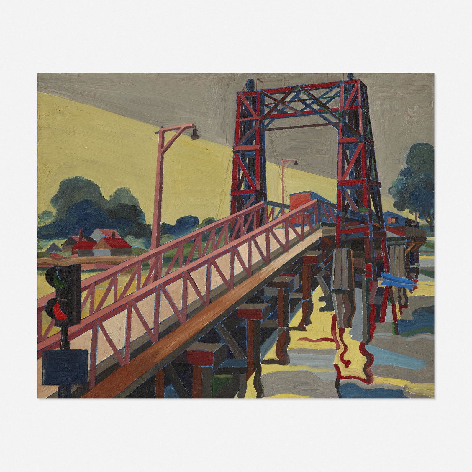 William Sharp, Drawbridge at Enhewizen, Holland (1 of 4)