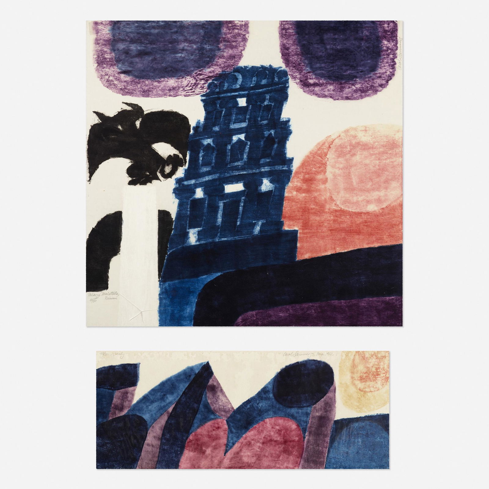 Carol  Summers, two works (1 of 1)