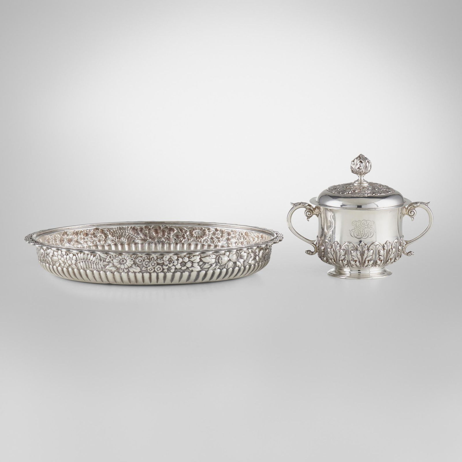 Tiffany & Co., Dish and covered sugar bowl (1 of 6)