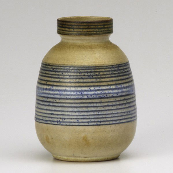 ANTONIO PRIETO: ANTONIO PRIETO; Pottery vase; Signed; 6'' x 4''