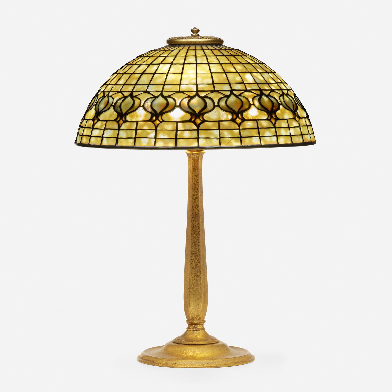 Tiffany Studios, Pomegranate table lamp (1 of 6)