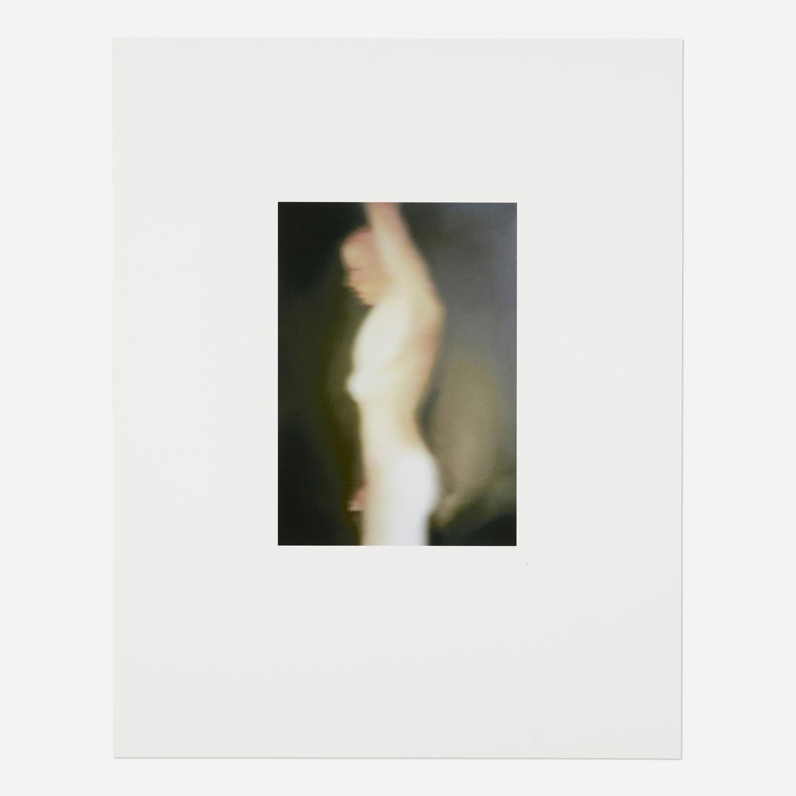 Thomas Ruff, Nude (ga08): Thomas Ruff Nude (ga08) 2001iris print on rag paper image: 29.5 h Ã— 23.5 w in (75 Ã— 60 cm) Signed and numbered to verso 'Thomas Ruff 37/50'. This work is number 37 from the edition of 50.