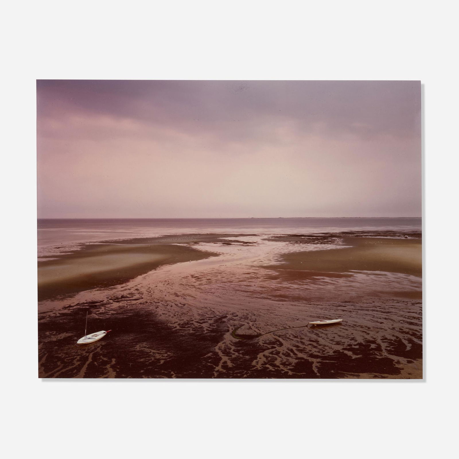 Joel Meyerowitz, Bay/Sky, Provincetown: Joel Meyerowitz Bay/Sky, Provincetown 1975c-print 8 h × 10 w in (20 × 25 cm) Signed, dated and numbered to verso 'Joel Meyerowitz 75 66/75'. This work is number 66 from the 75.