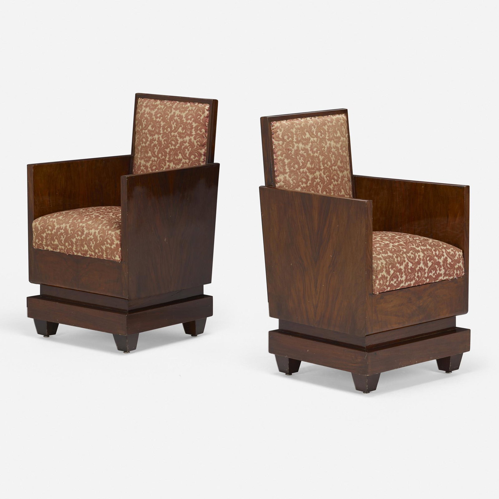 Art Deco, Armchairs, pair (1 of 4)