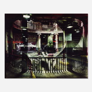 Andrew Moore, Waiting Area: Andrew Moore Waiting Area 1991c-print 39.75 h × 52 w in (101 × 132 cm) Signed and dated to lower right 'Andrew Moore 1991'. Signed, titled, dated and numbered to verso 'Waiting Are