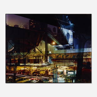 Andrew Moore, Underbridges: Andrew Moore Underbridges 1992c-print 39.75 h × 51.5 w in (101 × 131 cm) Signed and dated to lower right 'Andrew Moore 1992'. Signed, titled, dated and numbered to verso 'Underbrid