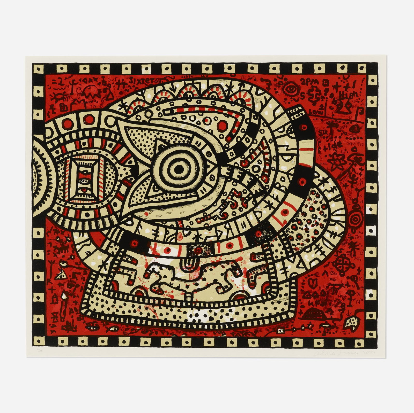 Alan Davie, Rune Reader I (1 of 4)