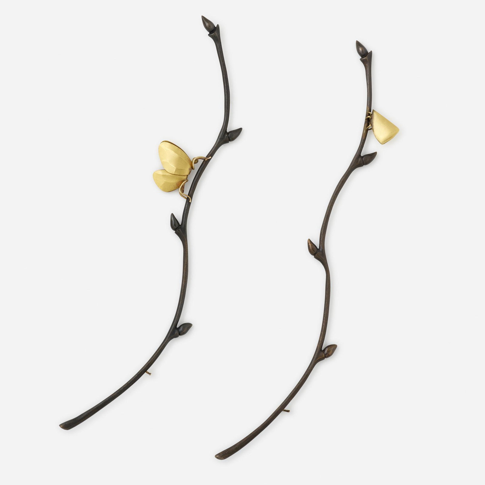Gabriella Kiss, Two branch brooches (1 of 3)