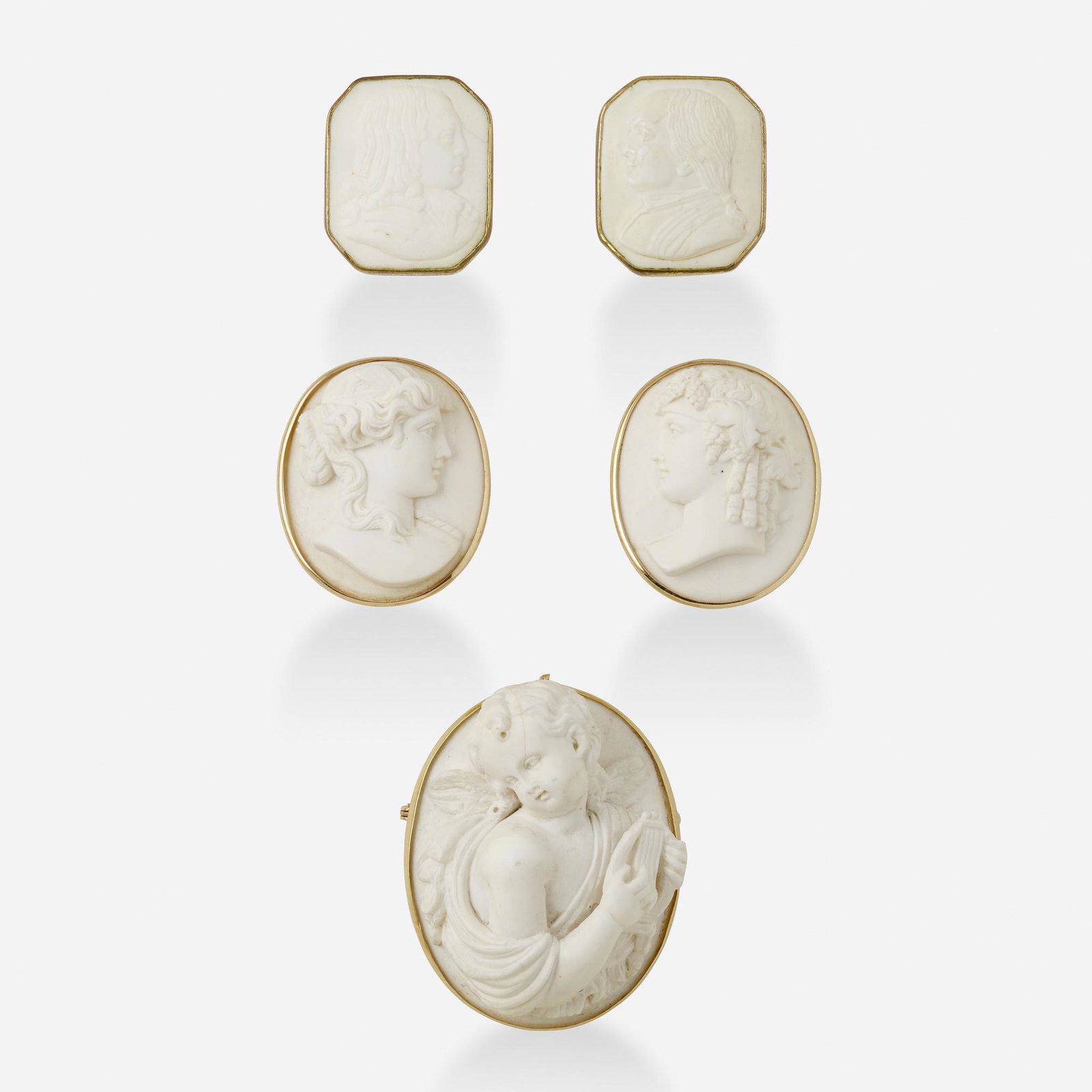 Group of cameo jewelry (1 of 2)