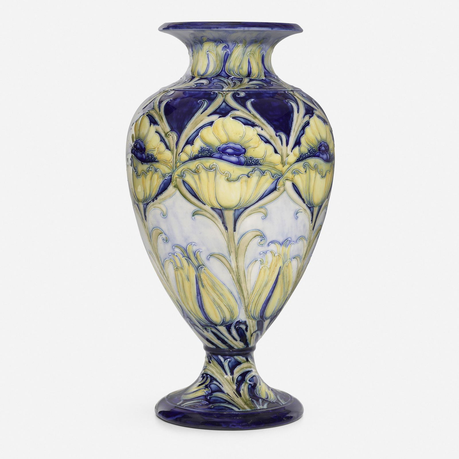 Moorcroft / Macintyre, Large Florian Ware vase (1 of 3)
