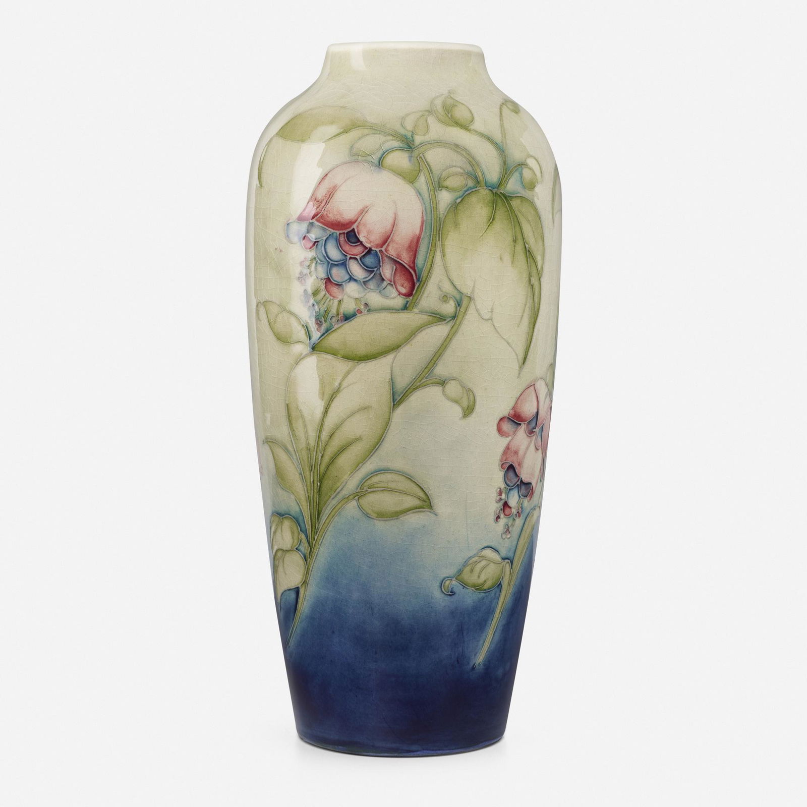 Moorcroft Pottery, Vase with bell flowers (1 of 3)