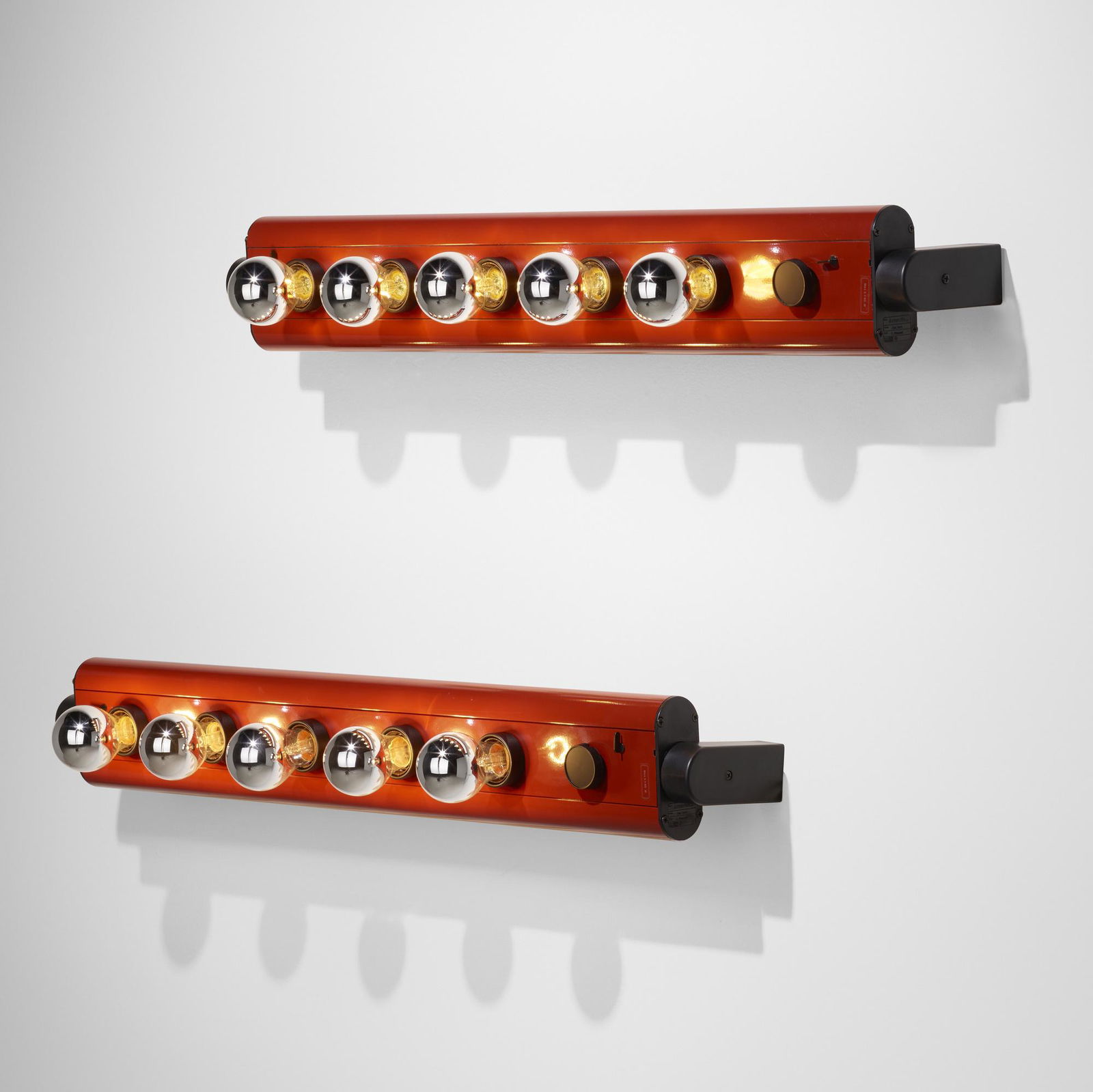 Ernesto Gismondi, Aton Barra wall lamps, pair (1 of 4)