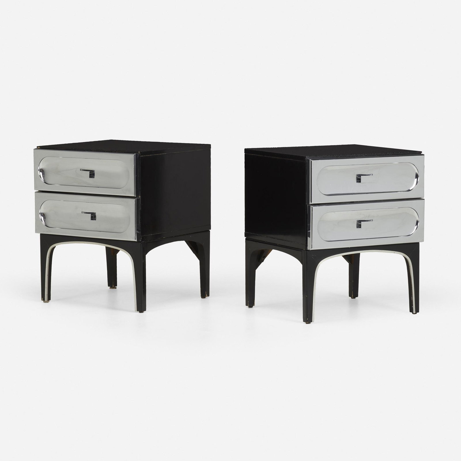 Henri Vallieres, Nightstands, pair (1 of 3)