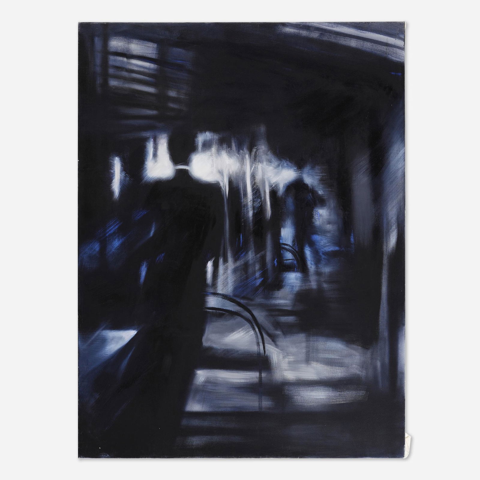 Louis Renzoni, Untitled: Louis Renzoni Untitled 2004oil on canvas 70 h × 52 w in (178 × 132 cm) Signed and dated to verso 'Renzoni 04'. Provenance: Private Collection