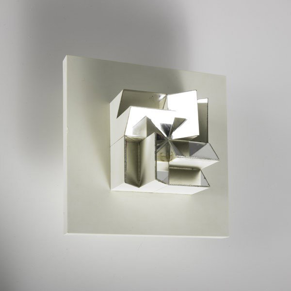 Mary Adela Martin (British, 1907-1969) Rotation, 1: Mary Adela Martin (British, 1907-1969) Rotation, 1968; Injected moulded polystyrene with mirrors; Numbered 252 on publisher's paper label; 5'' x 5'' x 4''; Publisher: Unlimited of Widcombe Manor, Bath