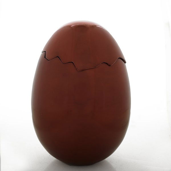 Jeff Koons (American, b. 1955) Cracked Egg, 2008: Jeff Koons (American, b. 1955) Cracked Egg, 2008; Chrome over plastic (in original box); 4 1/2'' high; Publisher: Broad Contemporary Art Museum, Los Angeles Contemporary Museum of Art, Los Angeles; Pr