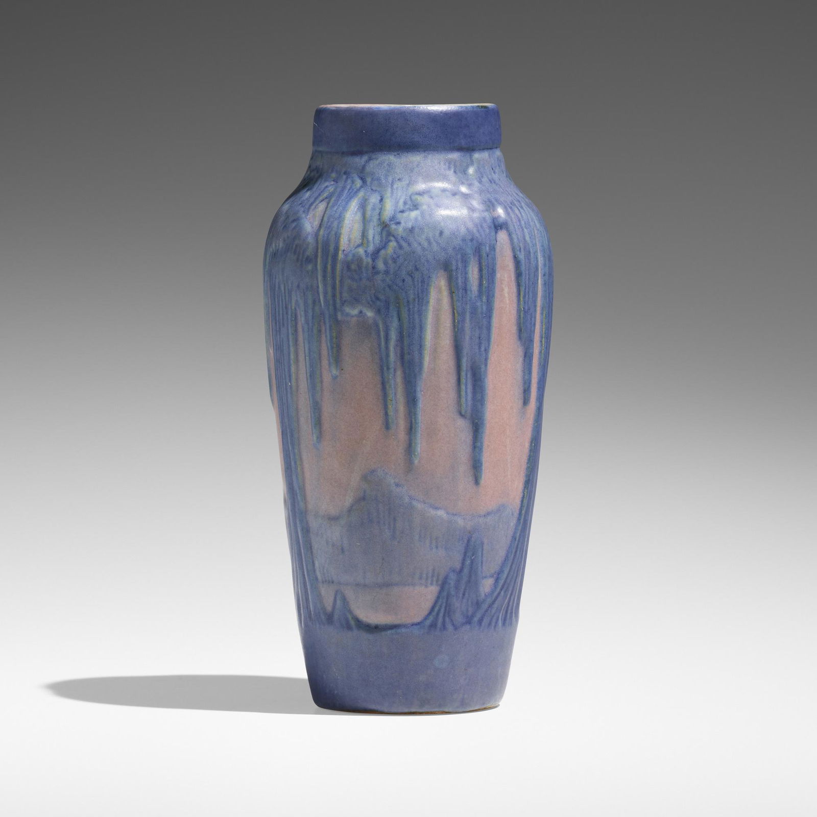 Newcomb College Pottery, Twilight scenic vase (1 of 6)