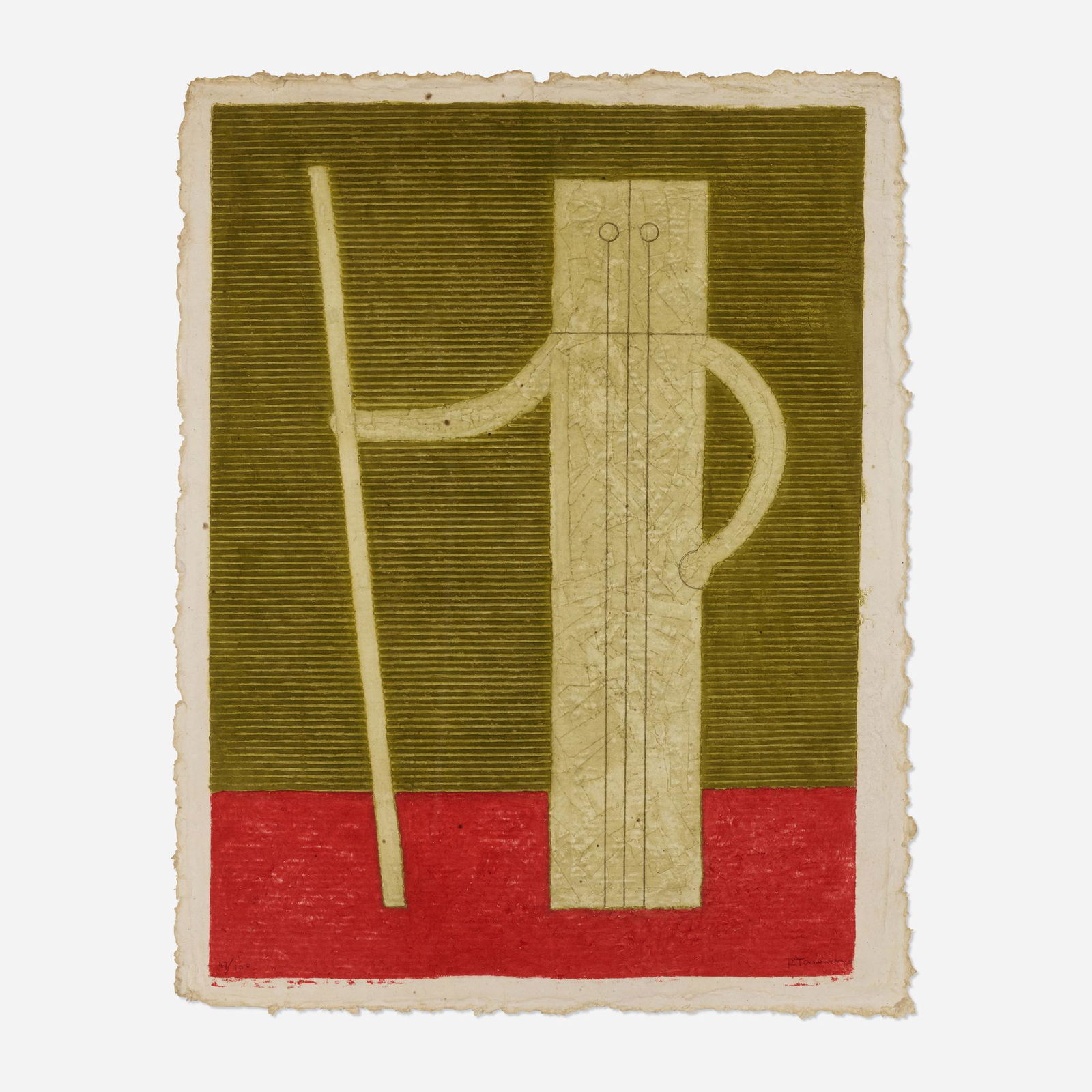 Rufino Tamayo, Hombre con baston (1 of 4)