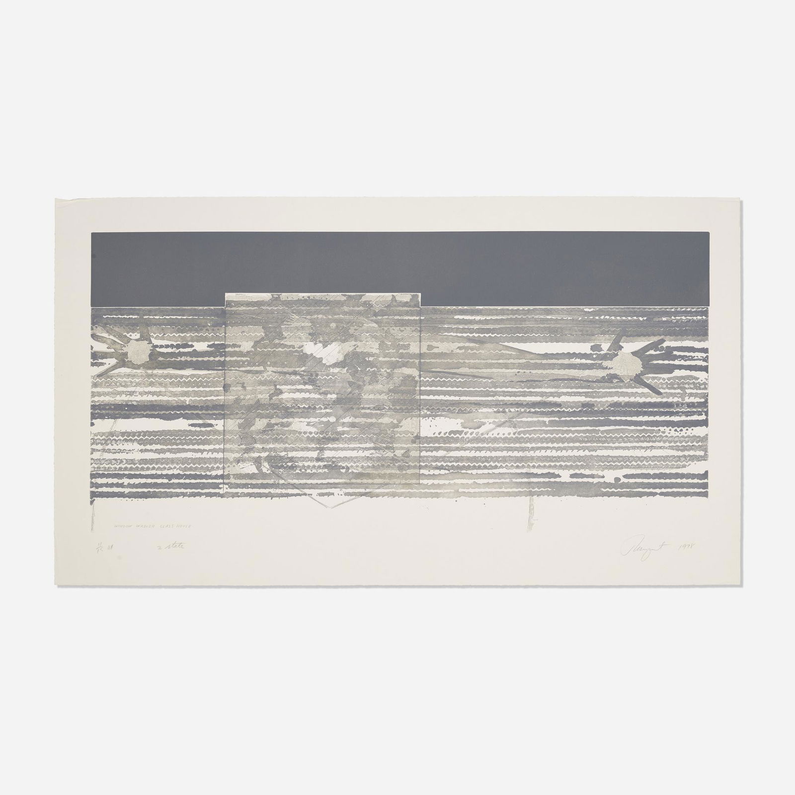 James Rosenquist, Window Washer Glass House (1 of 3)