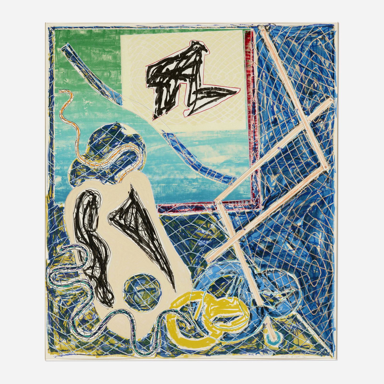 Frank Stella, Shards Variant 1a (1 of 4)