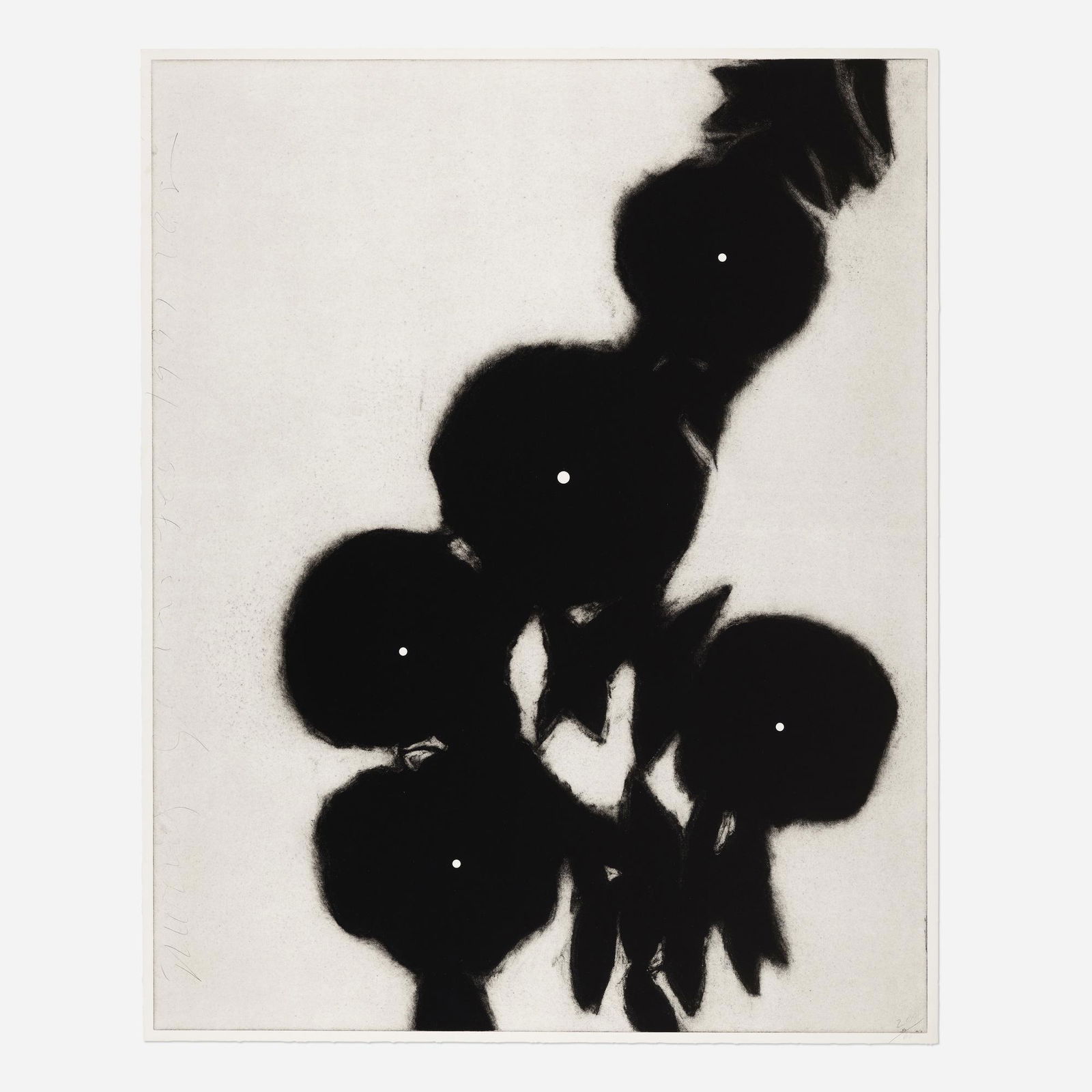 Donald Sultan, Morning Glories II (1 of 3)