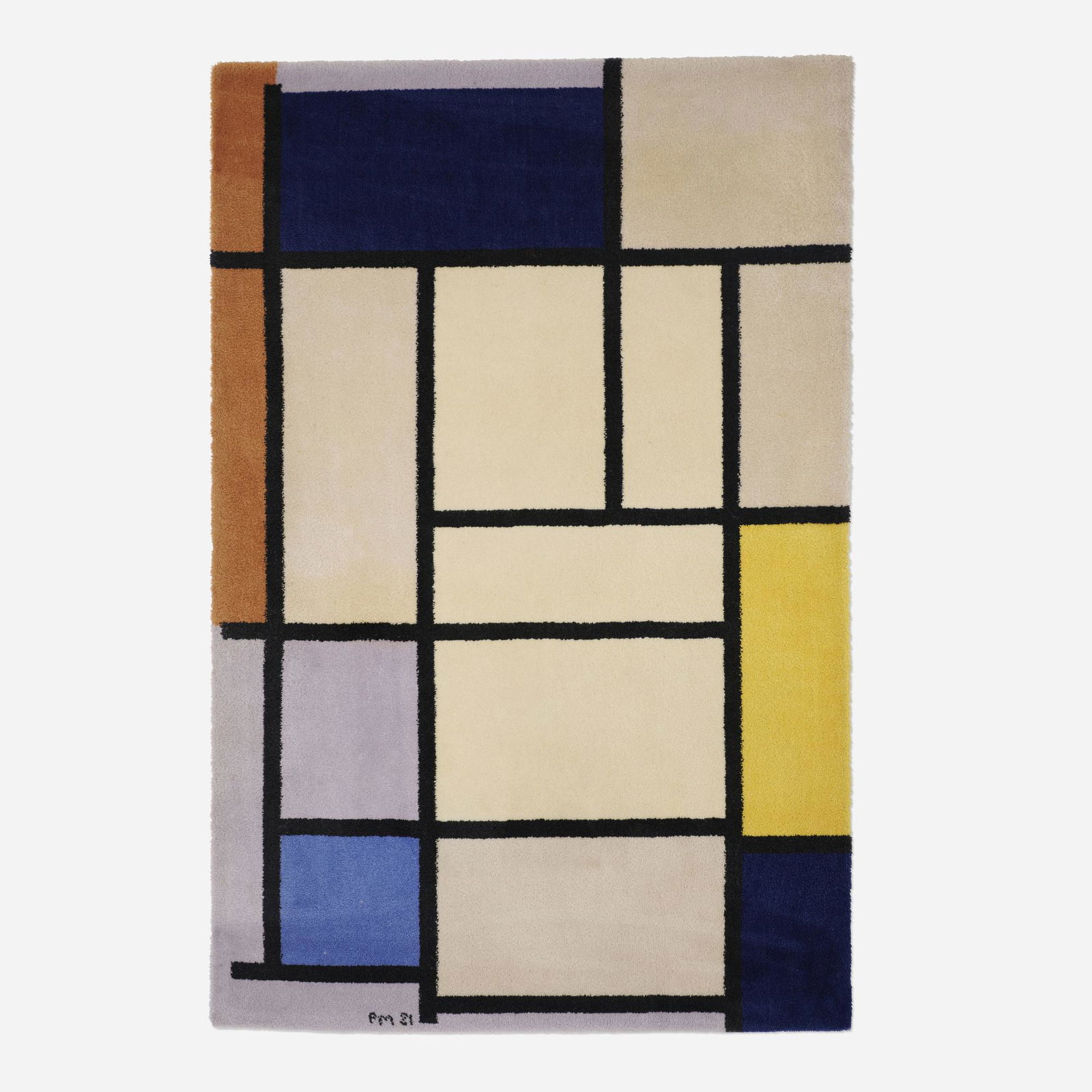 After Piet Mondrian, medium pile carpet (1 of 1)