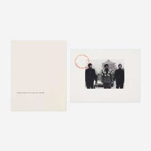 Jonathan Hernandez, You Are Under Arrest: Jonathan Hernandez You Are Under Arrest 2000-2002 2003bound printed paper, serigraph on paper book: 8.25 h x 6.5 w x .375 d in (21 x 17 x 1 cm) Numbered to colophon '20/30'. This work is numbe