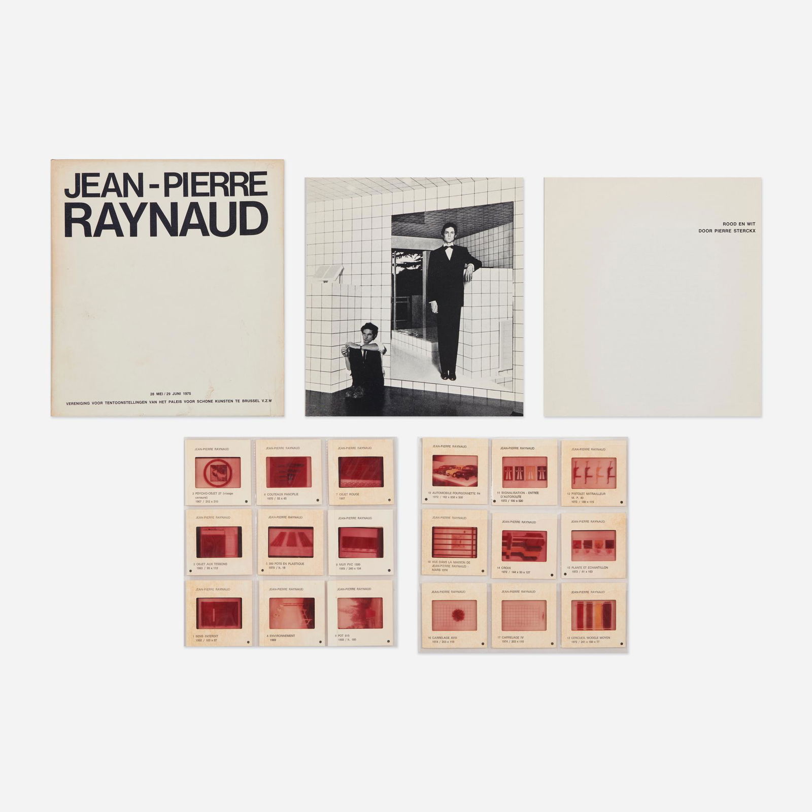 Jean-Pierre Raynaud, Artist's book (1 of 2)