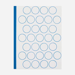 Dan Walsh, Blue Icons (Day Edition): Dan Walsh Blue Icons (Day Edition) 2016cut and printed paper closed: 10.75 h x 8 w x .25 d in (27 x 20 x 1 cm) open: 10.75 h x 18.25 w x .25 d in (27 x 46 x 1 cm) This work opens to reveal