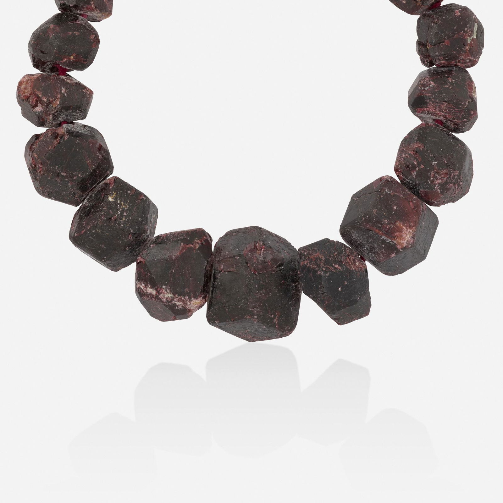 Monies, Garnet rough crystal bead necklace (1 of 4)