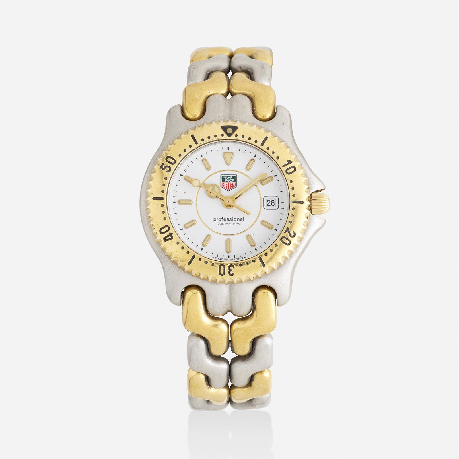 Tag Heuer, 'Professional 200M' watch, Ref. WG1322 (1 of 2)