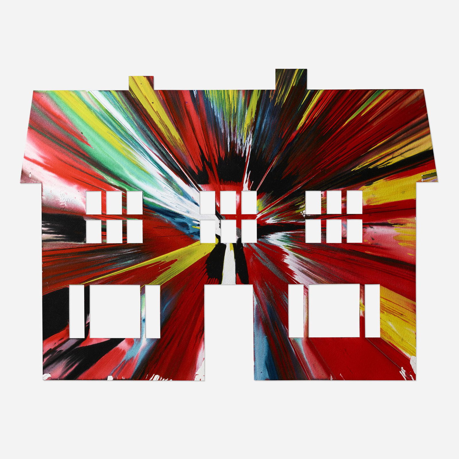 Damien Hirst, House Spin Painting (1 of 3)