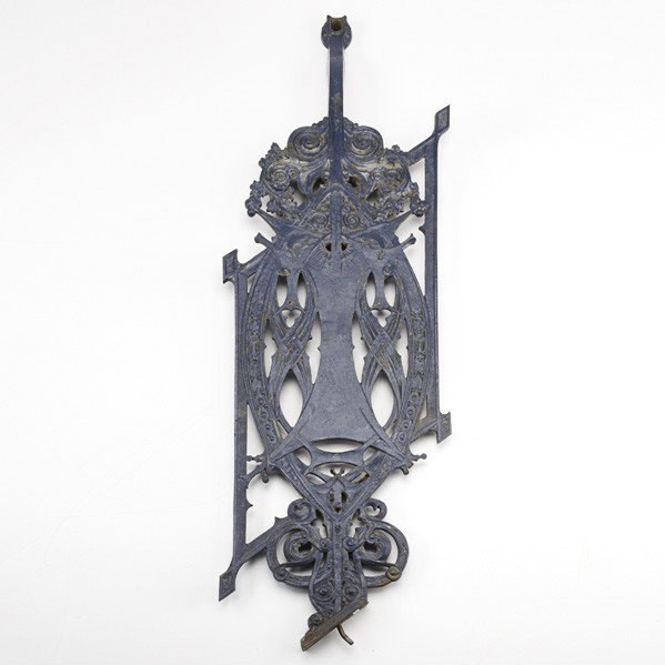 LOUIS SULLIVAN; Architectural fragment: LOUIS SULLIVAN; Architectural fragment from the Chicago Stock Exchange, USA, 1890's; Enameled iron; Unmarked; 35'' x 12''