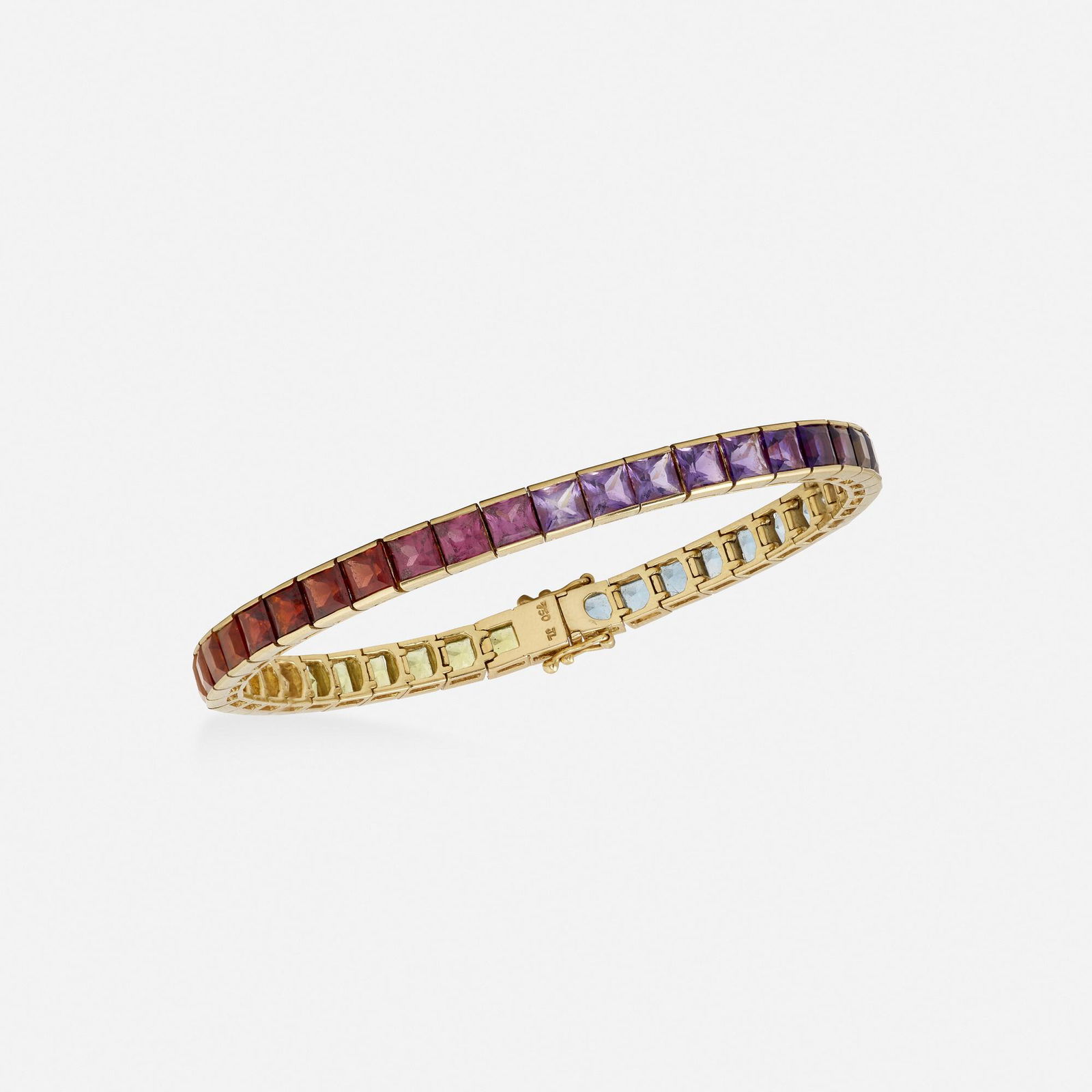 H.Stern, Multi-gem and gold bracelet (1 of 2)