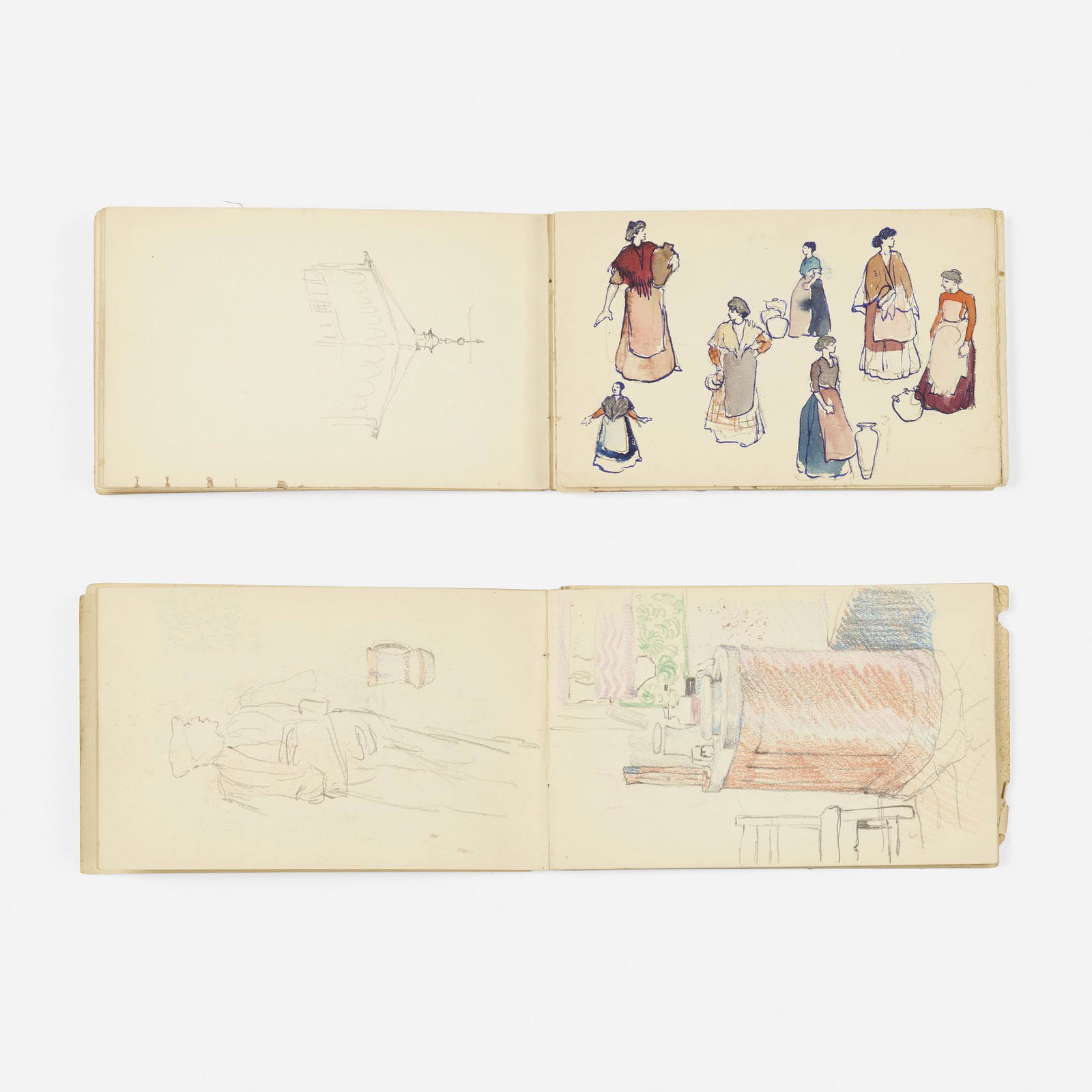 Edward Penfield, Spain sketchbooks, set of two (1 of 7)